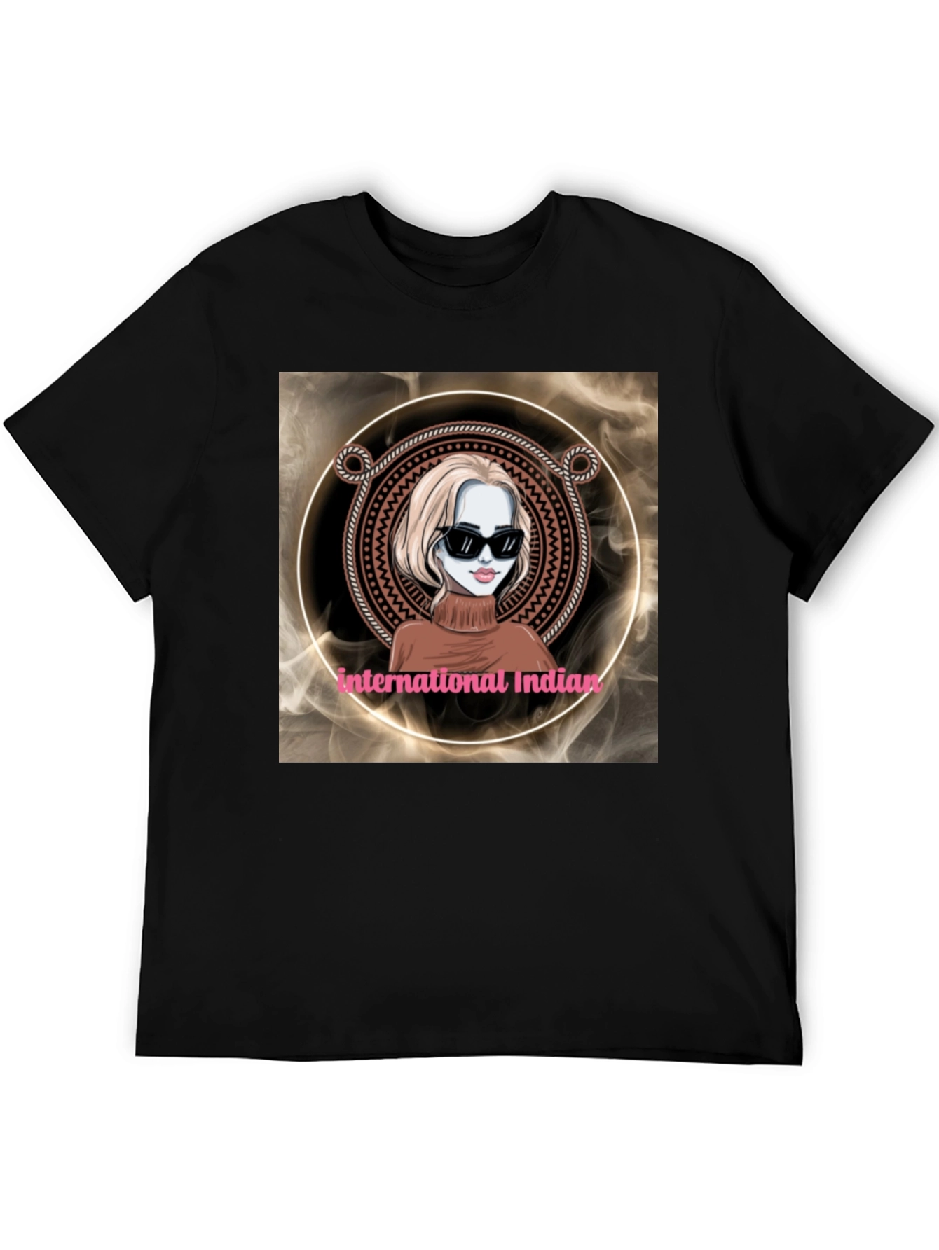 International Indian Graphic T-Shirt