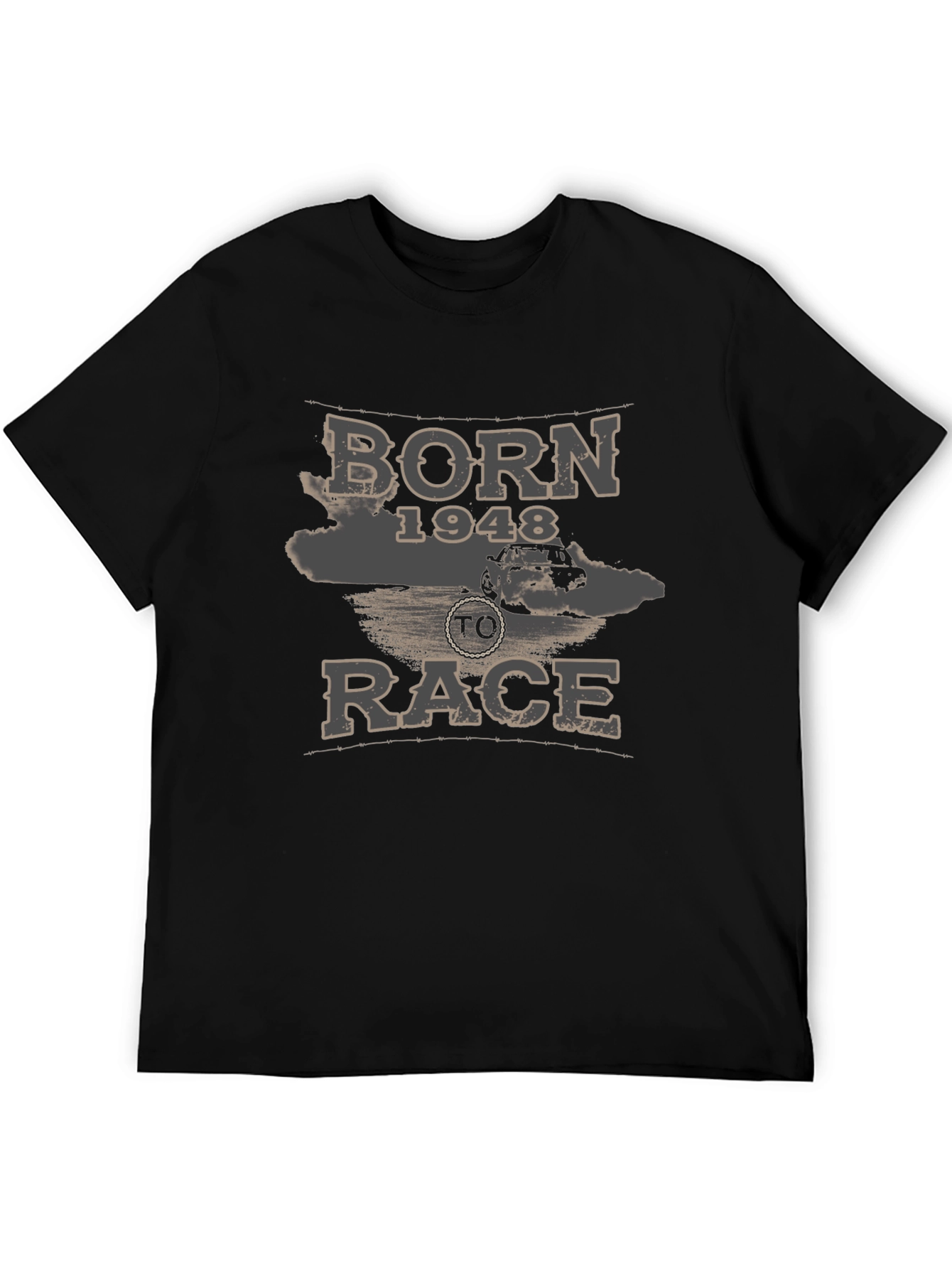 Born 1948 To Race Graphic Tee