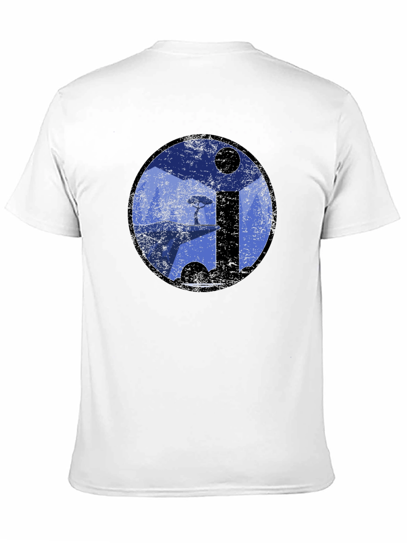 Yin Yang Landscape T-Shirt - Artistic Balance