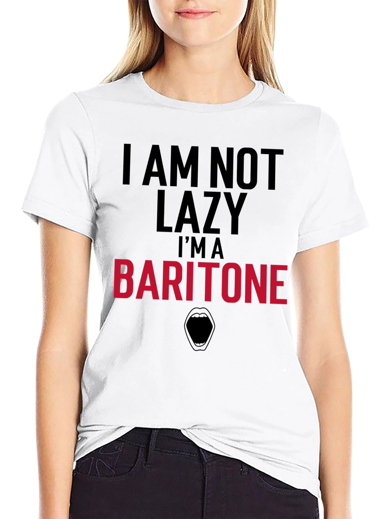 Baritone Musician T-Shirt - Im Not Lazy!