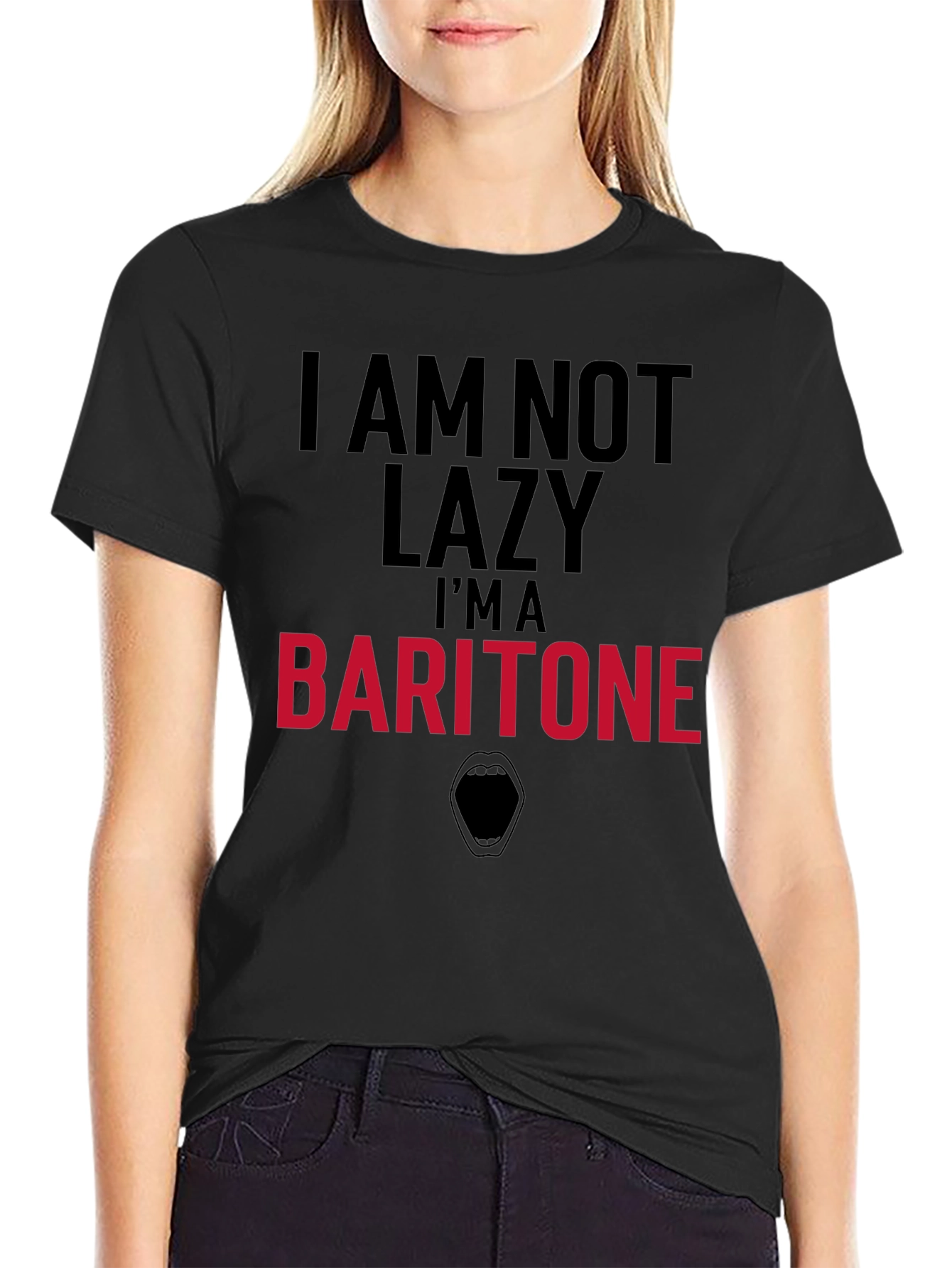 Baritone Musician T-Shirt - Im Not Lazy!