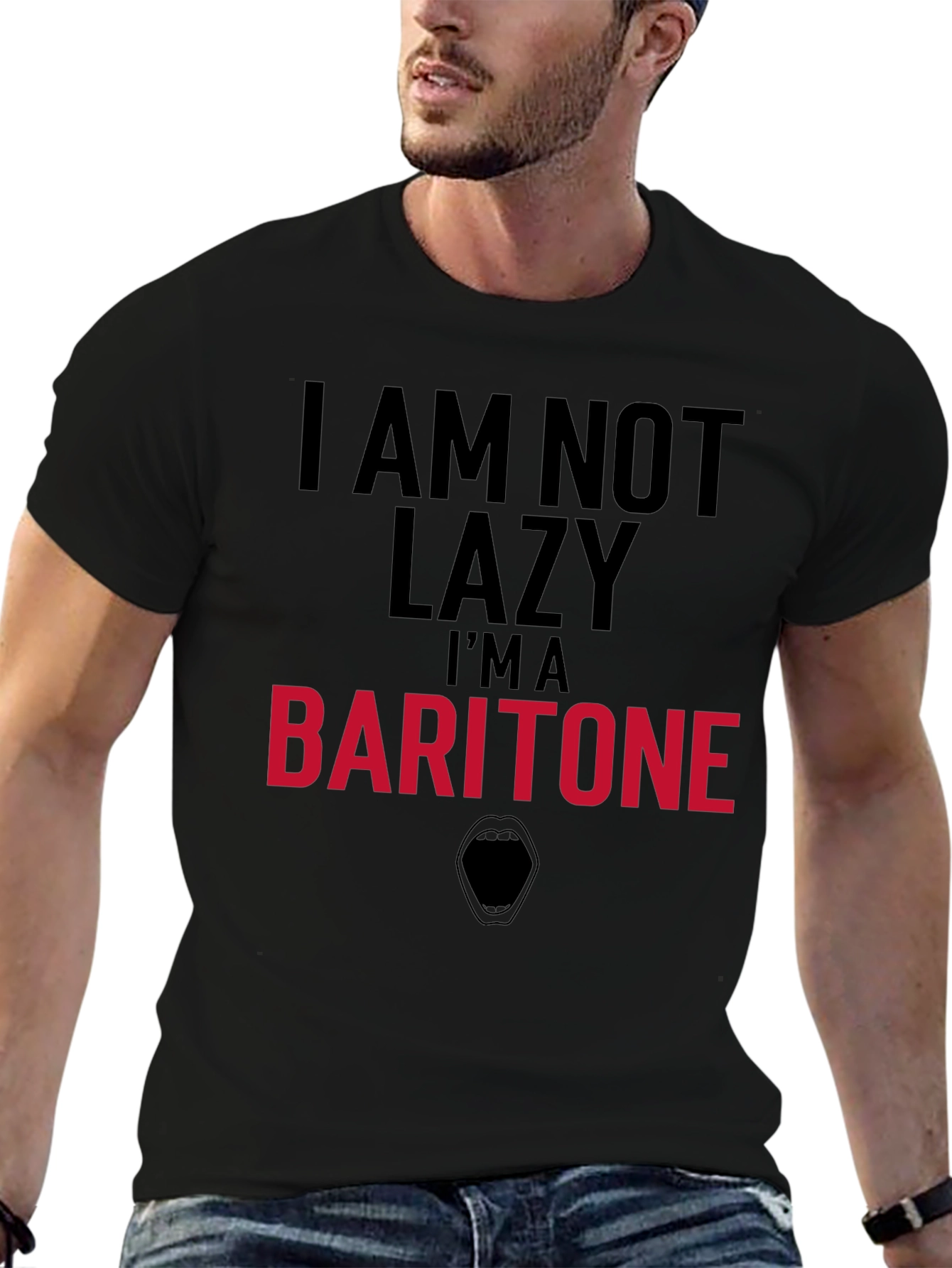 Baritone Musician T-Shirt - Im Not Lazy!