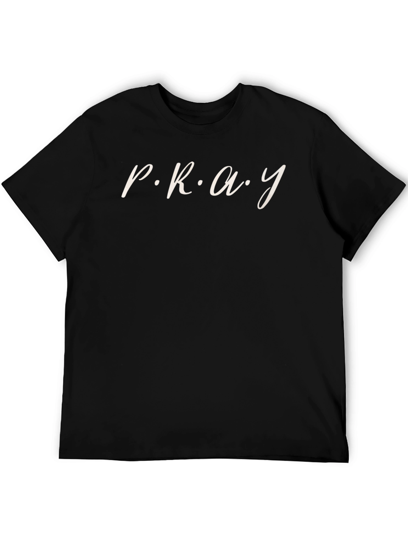 Pray Black T-Shirt - Faith Inspired Tee