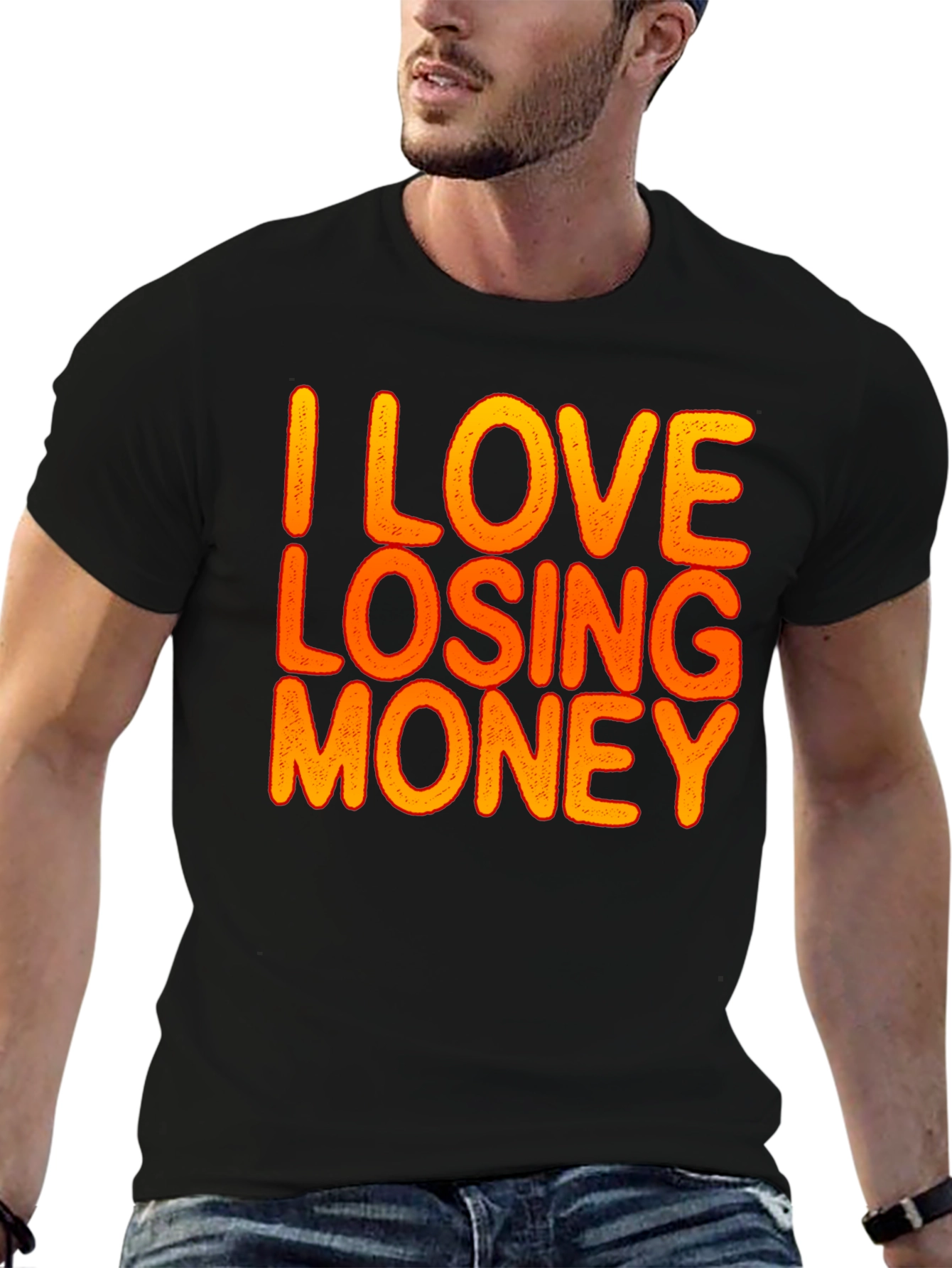 I Love Losing Money Graphic Tee