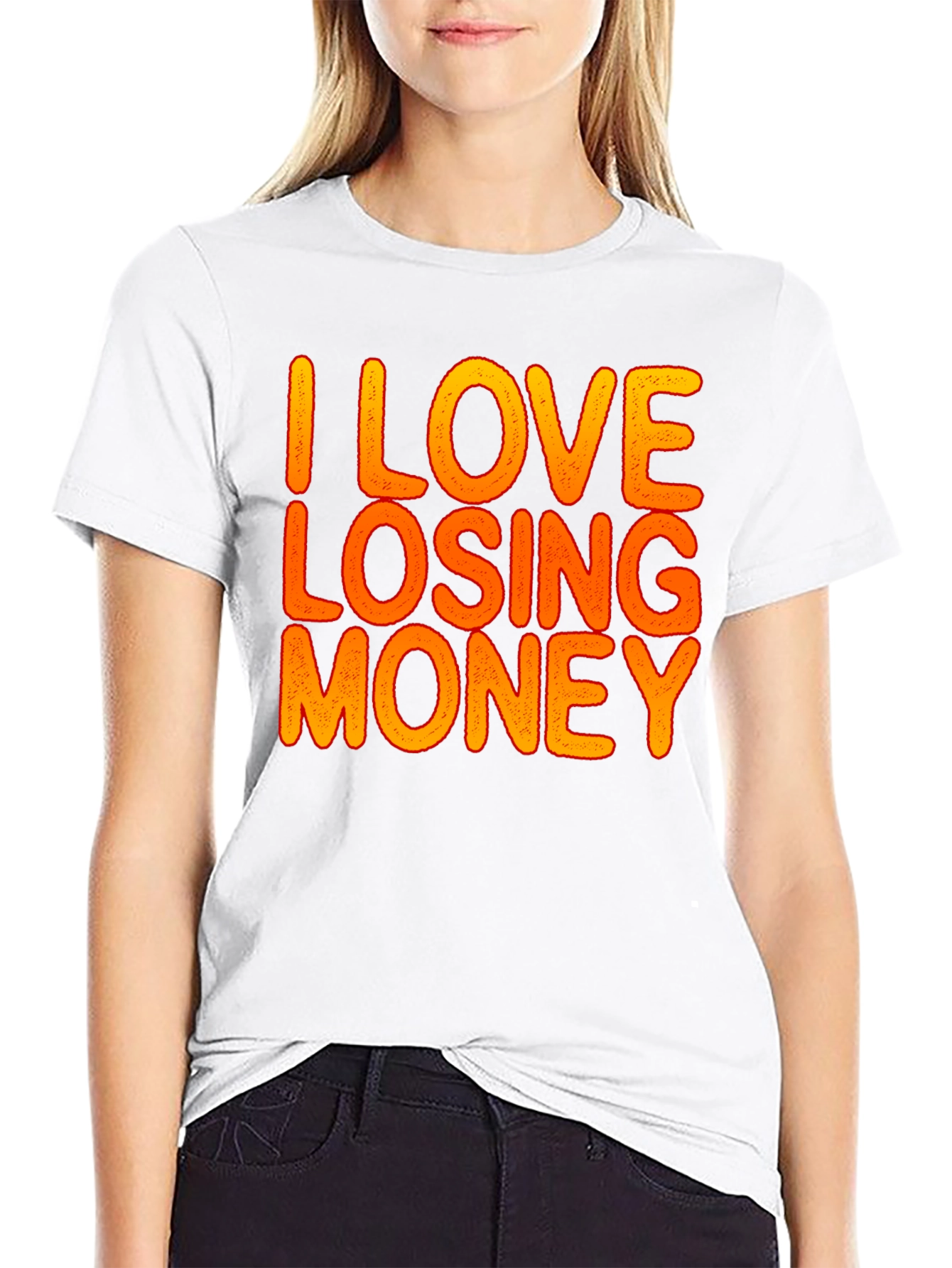 I Love Losing Money Graphic Tee