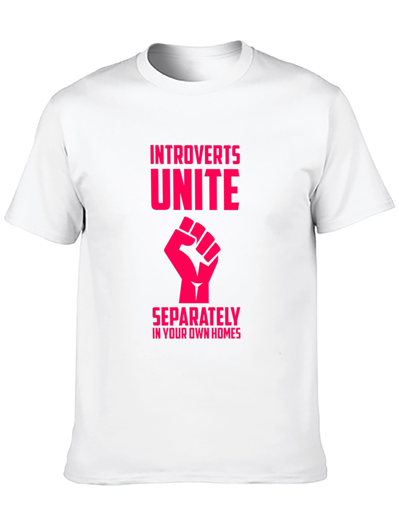 Introvert Unite T-Shirt - Funny Slogan Tee