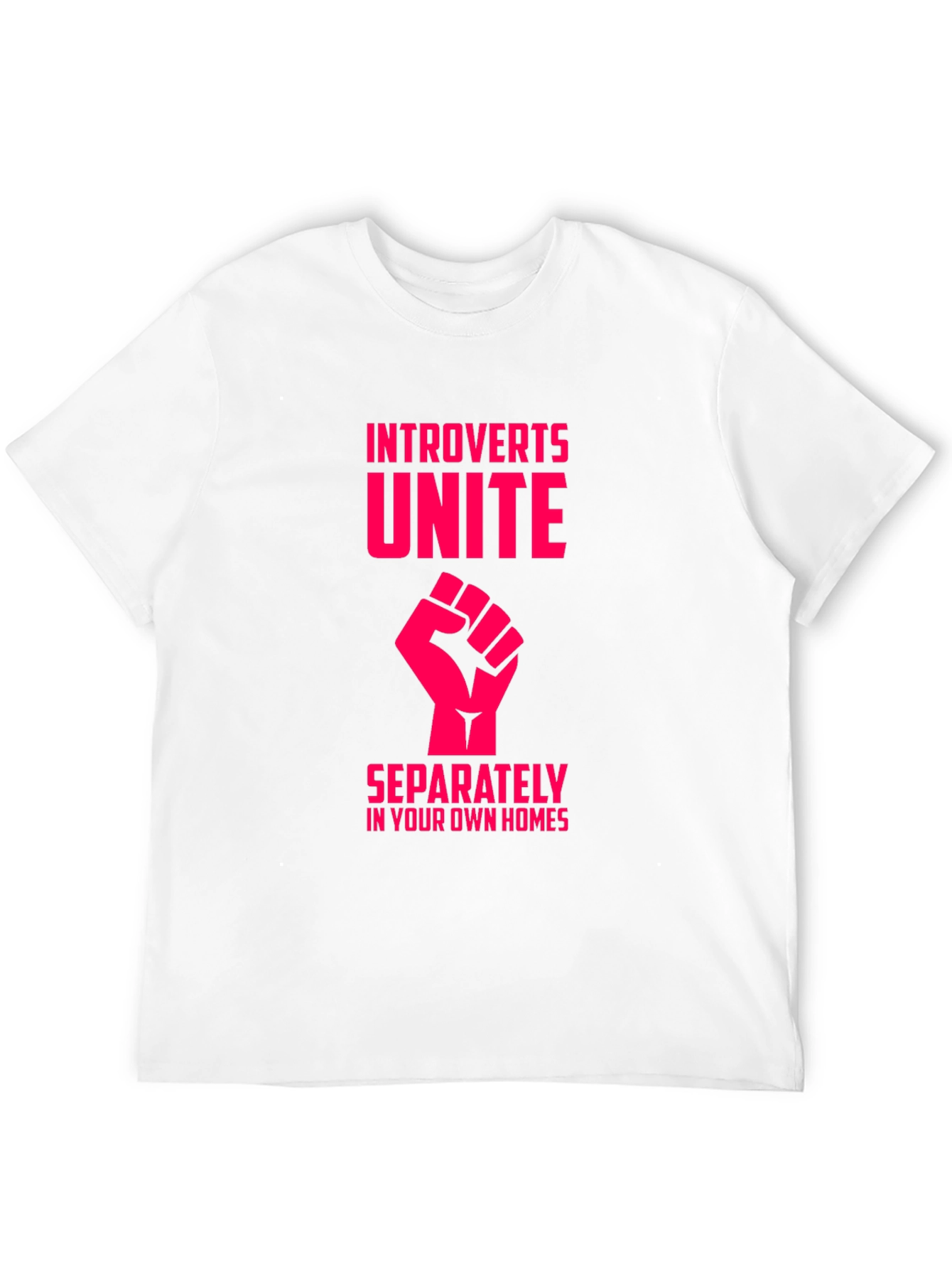 Introvert Unite T-Shirt - Funny Slogan Tee