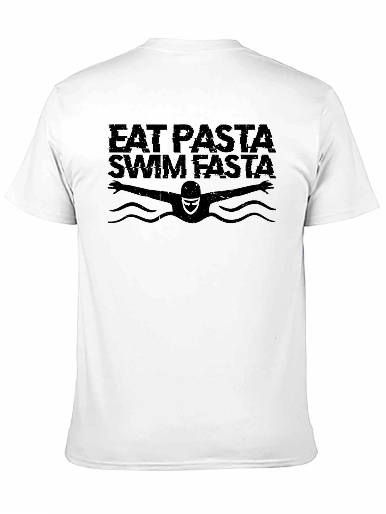 Eat Pasta Swim Fasta Graphic T-Shirt