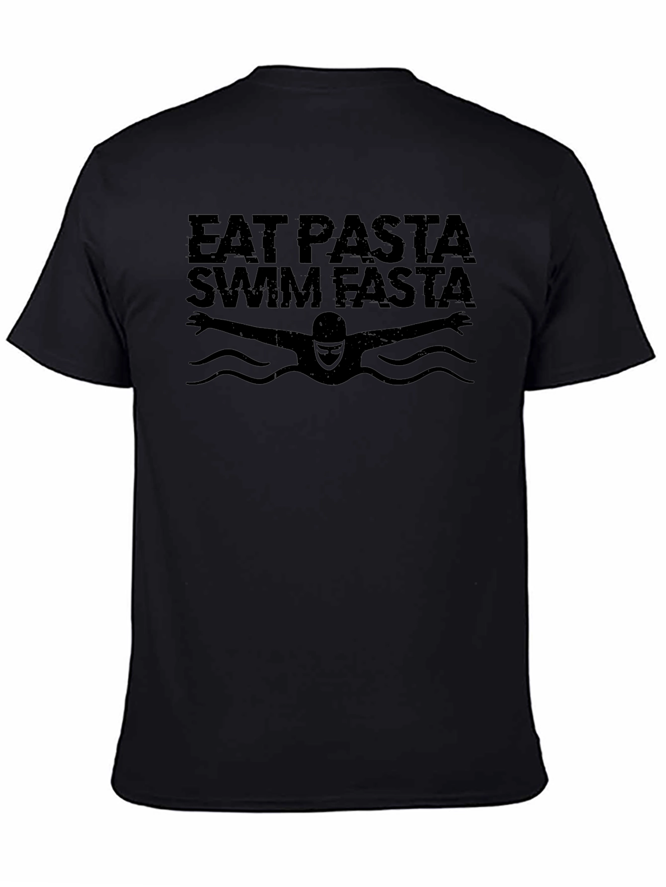Eat Pasta Swim Fasta Graphic T-Shirt