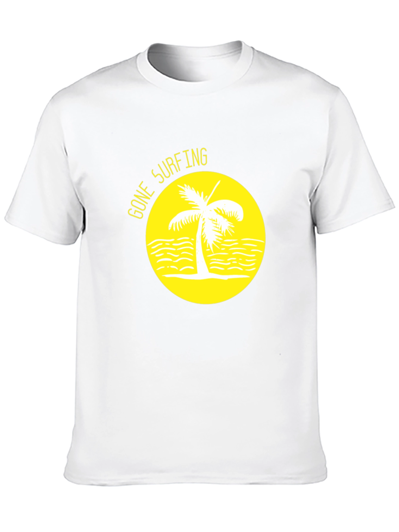 Gone Surfing Graphic Tee - Black