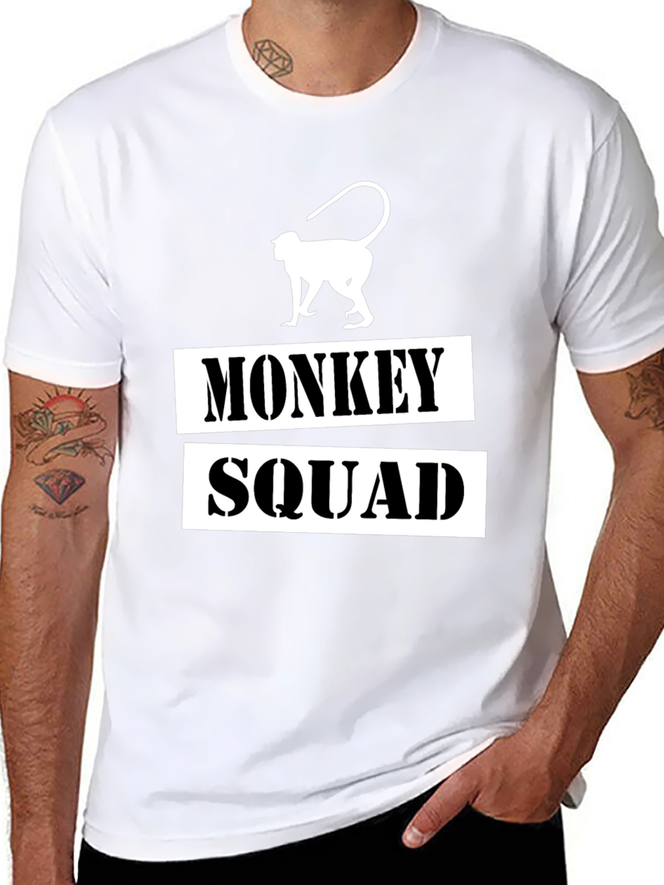 Monkey Squad Graphic T-Shirt