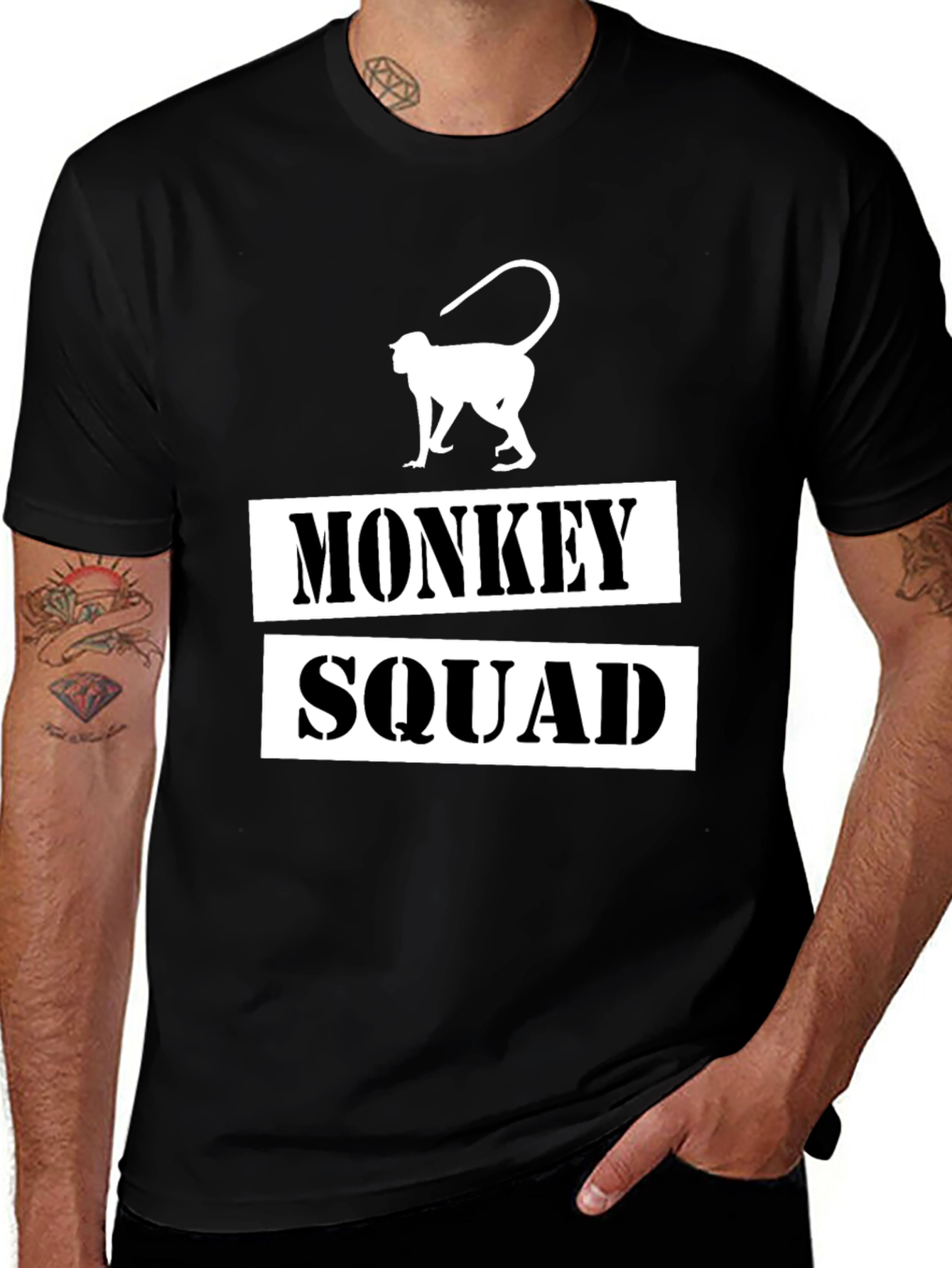 Monkey Squad Graphic T-Shirt