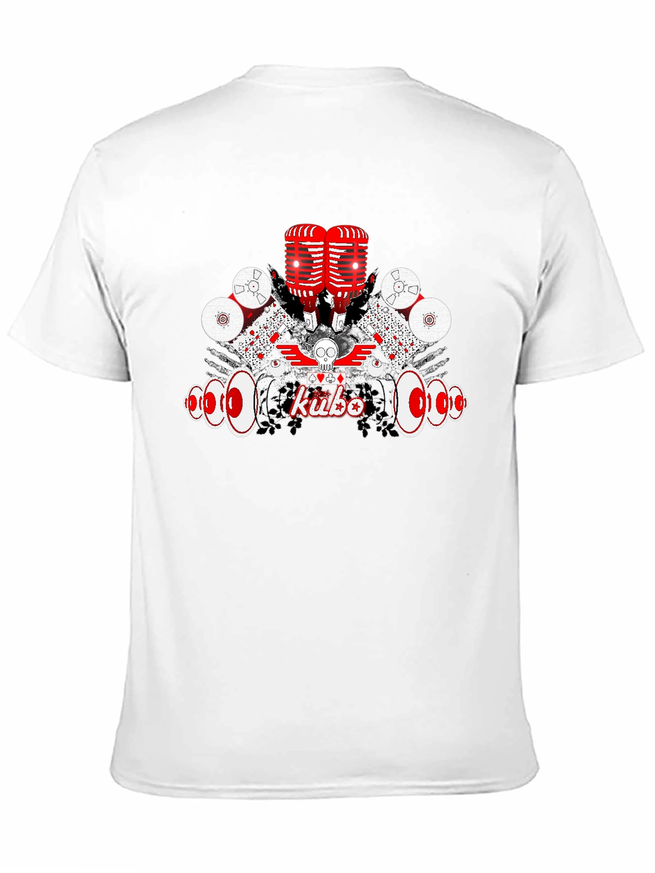 Kubo Graphic Tee - Retro Music Vibes
