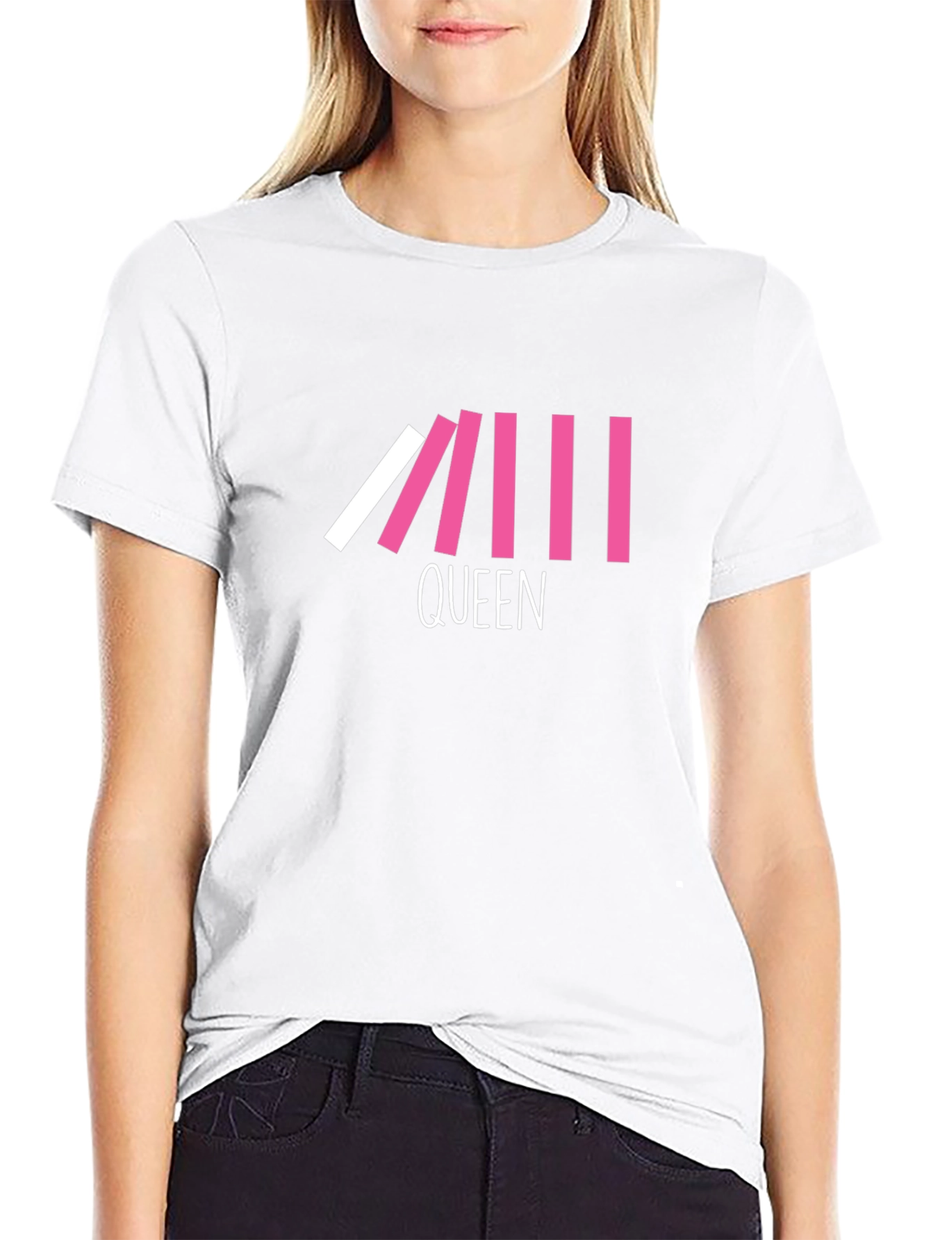 Queen Domino T-Shirt - Stylish Graphic Tee