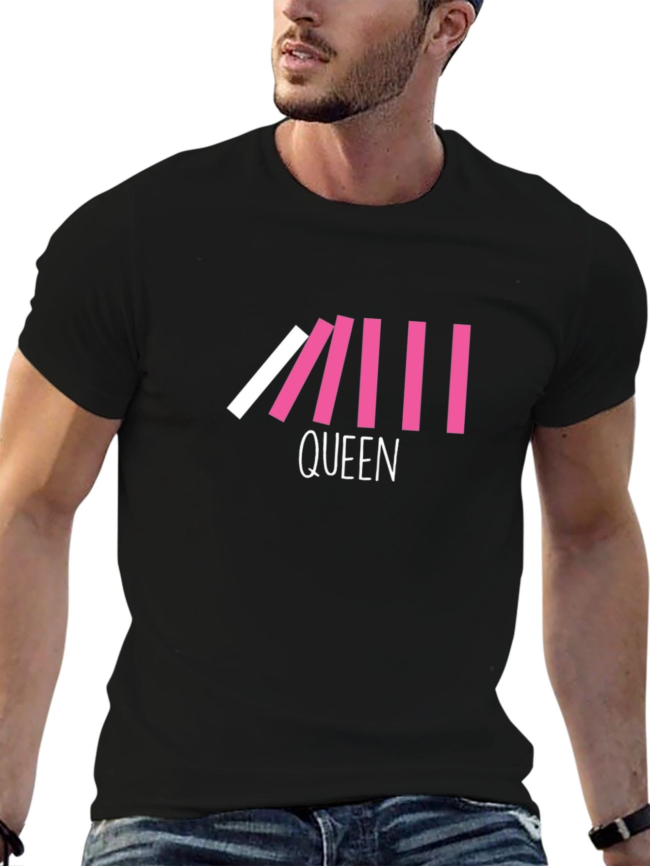 Queen Domino T-Shirt - Stylish Graphic Tee