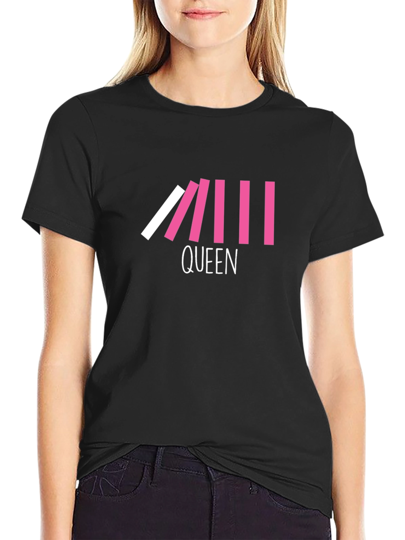 Queen Domino T-Shirt - Stylish Graphic Tee