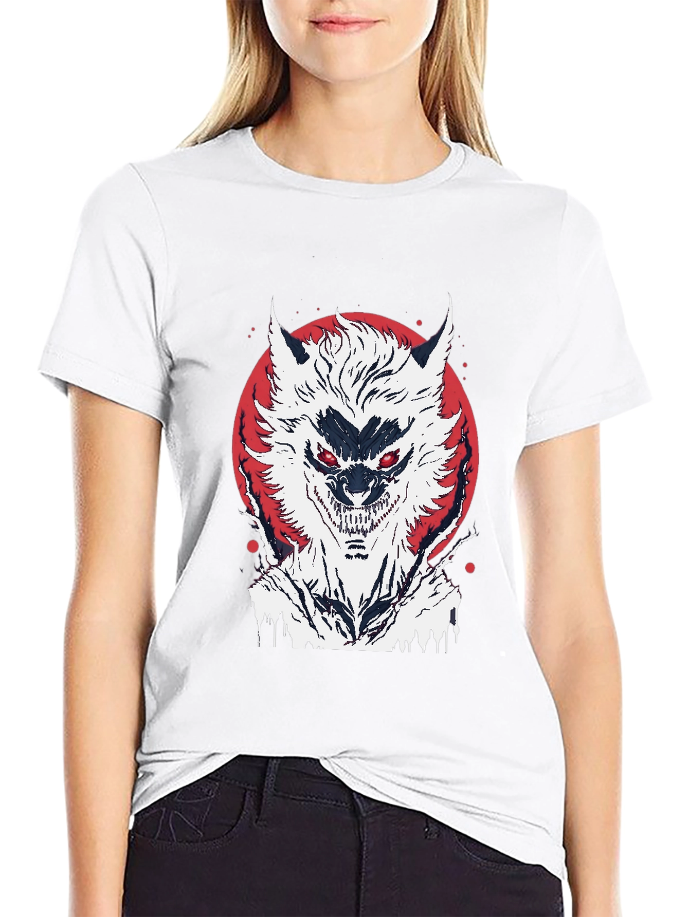 Monster Graphic Black T-Shirt