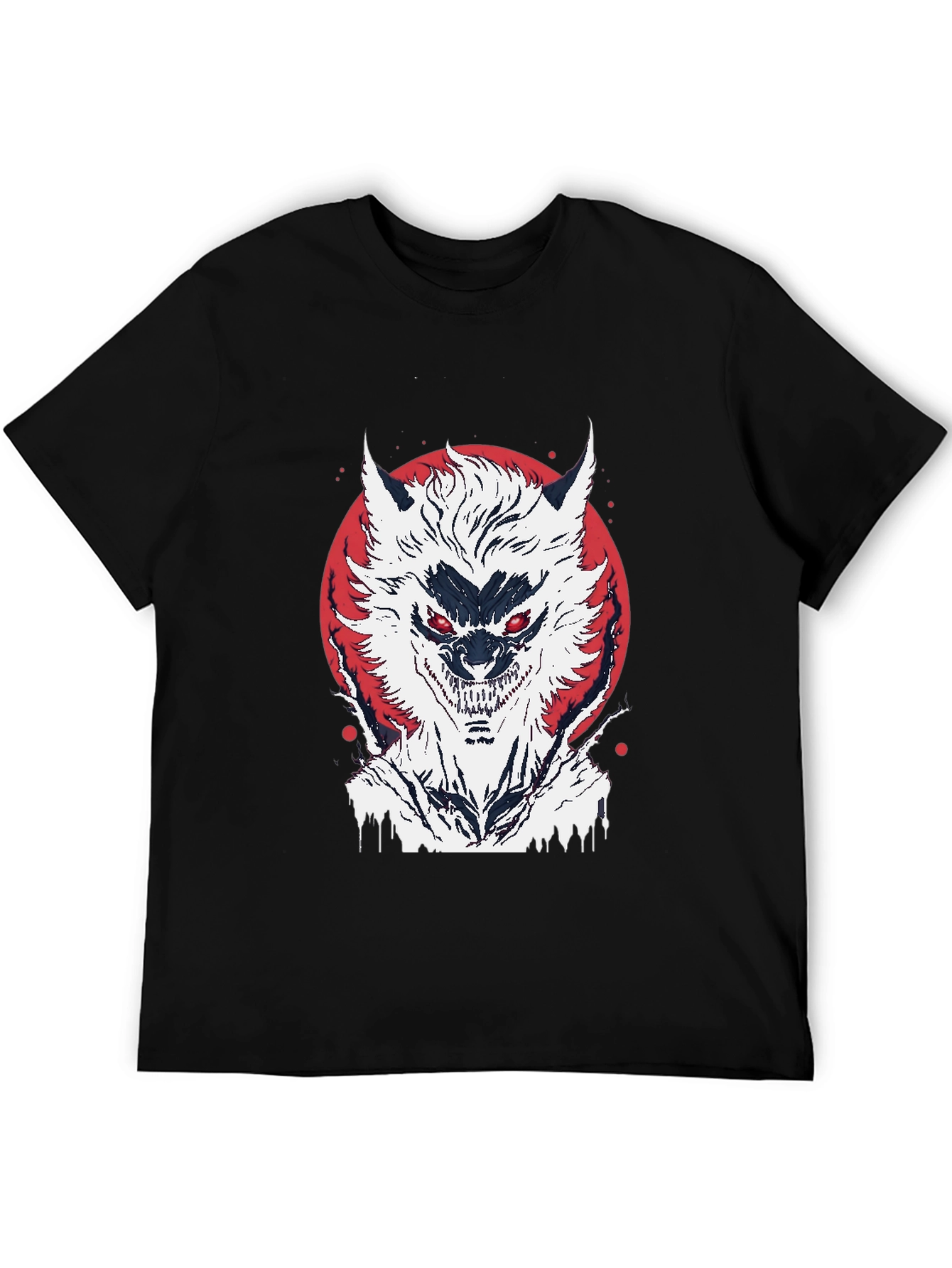 Monster Graphic Black T-Shirt