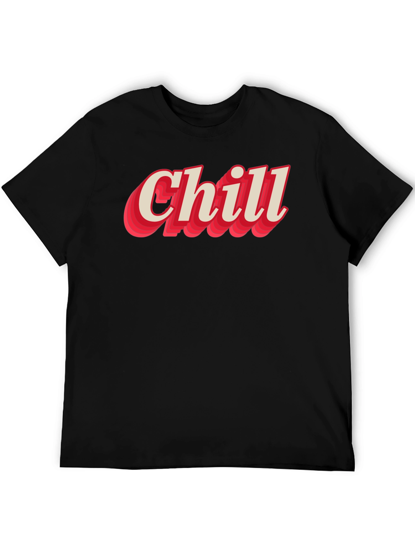 Chill Retro Graphic Tee - Relaxed Style