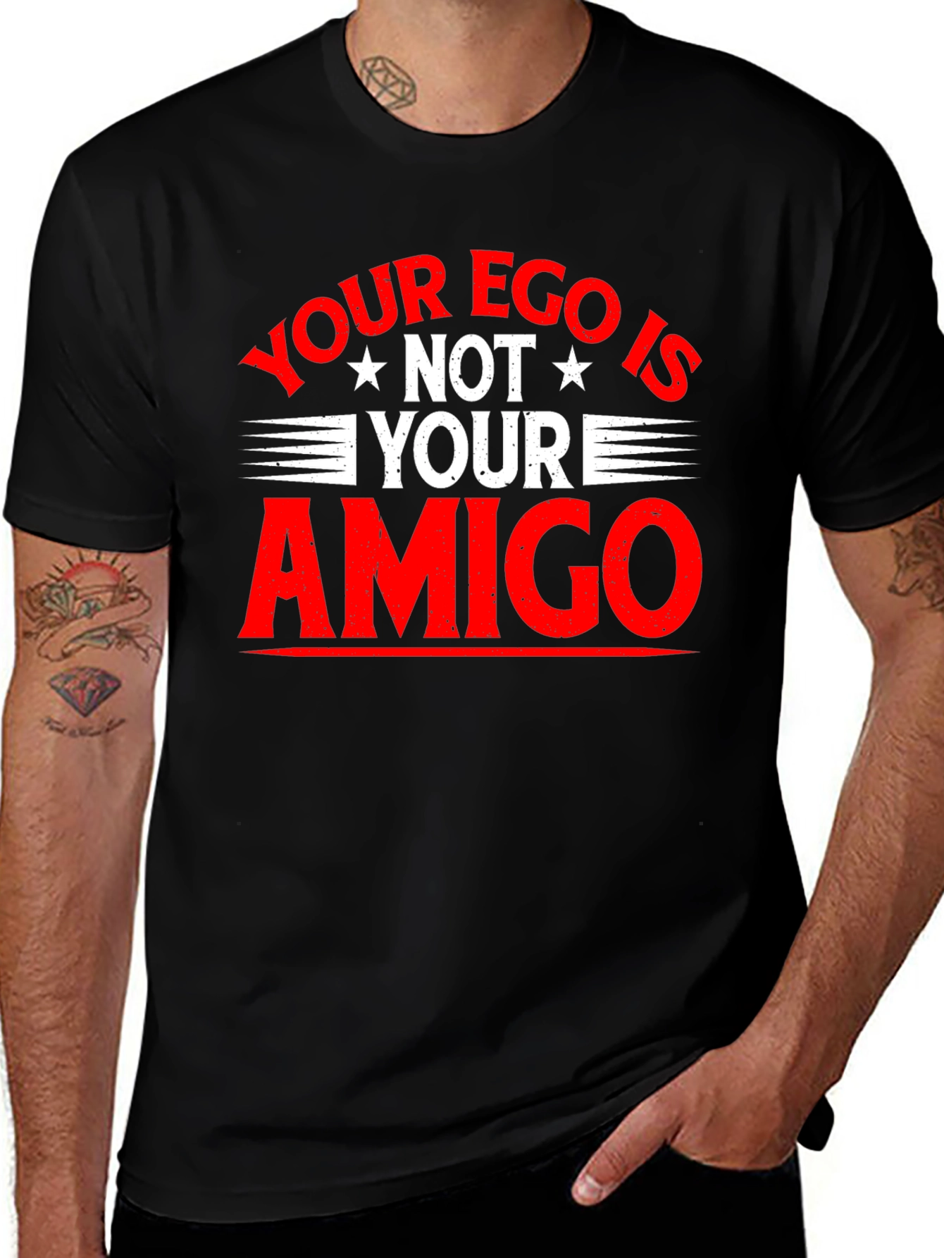Ego is Not Your Amigo Graphic T-Shirt