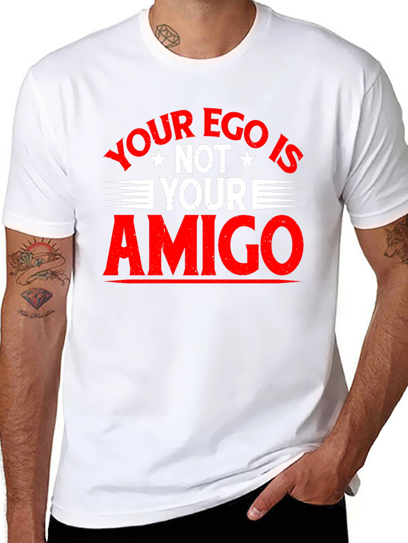 Ego is Not Your Amigo Graphic T-Shirt
