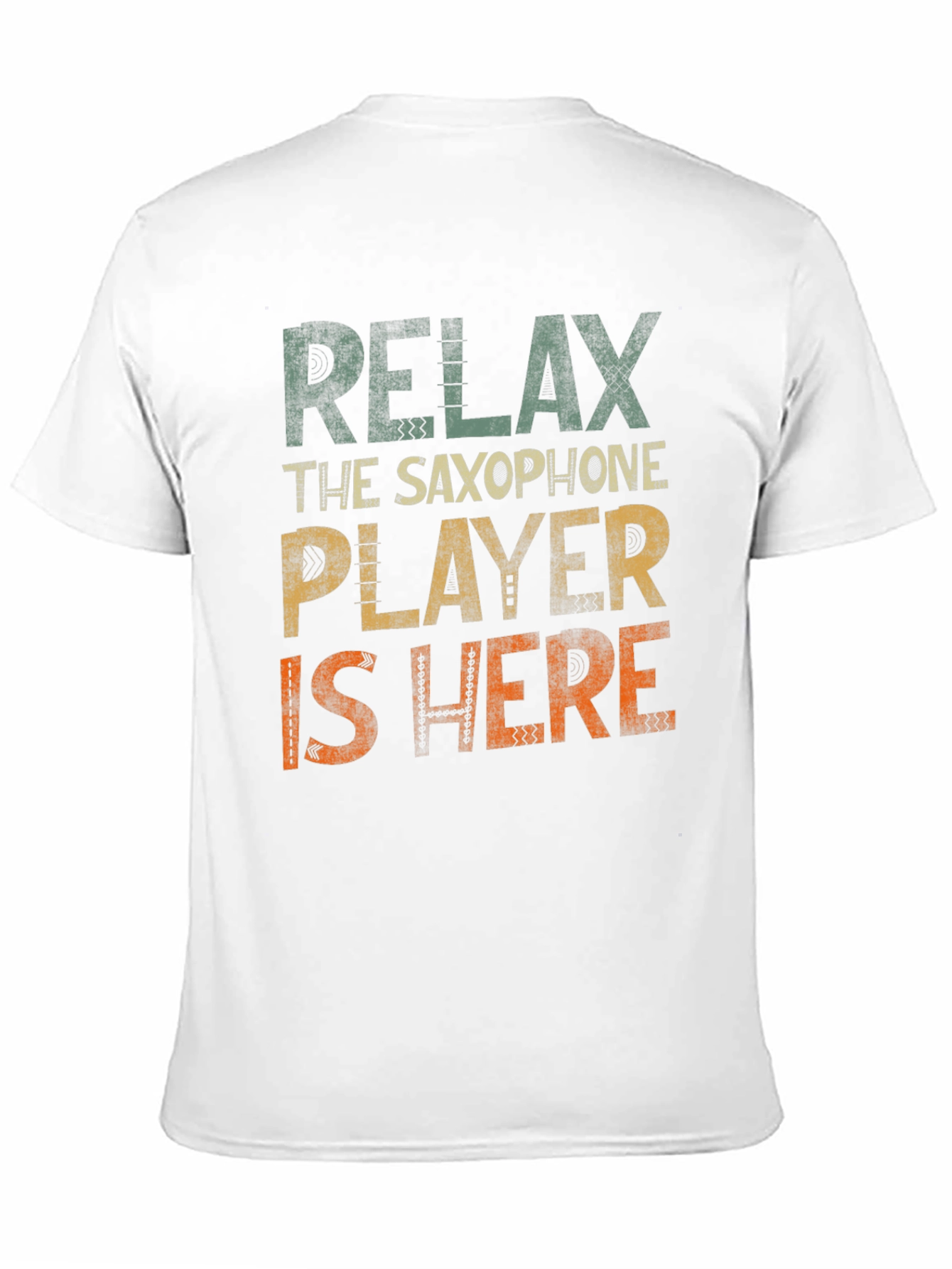 Relax Saxophone Player T-Shirt - Music Lover Tee