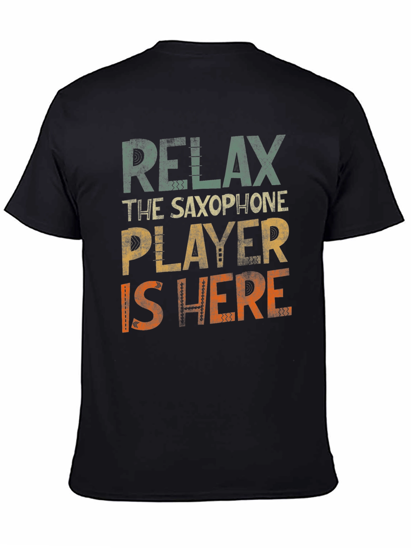 Relax Saxophone Player T-Shirt - Music Lover Tee