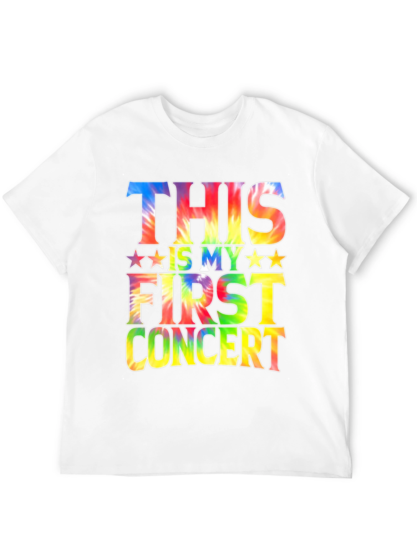 Tie-Dye First Concert Graphic T-Shirt
