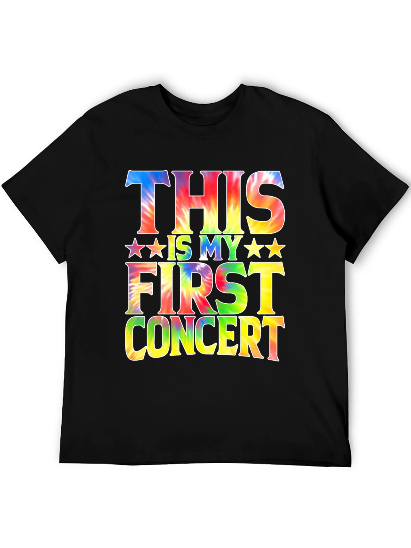 Tie-Dye First Concert Graphic T-Shirt
