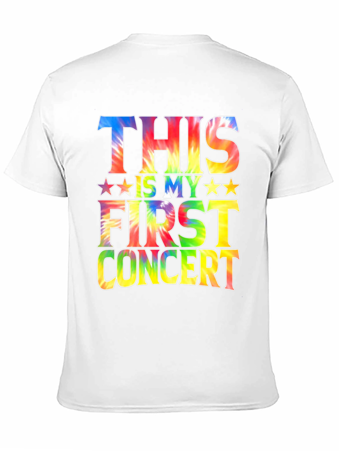 Tie-Dye First Concert Graphic T-Shirt