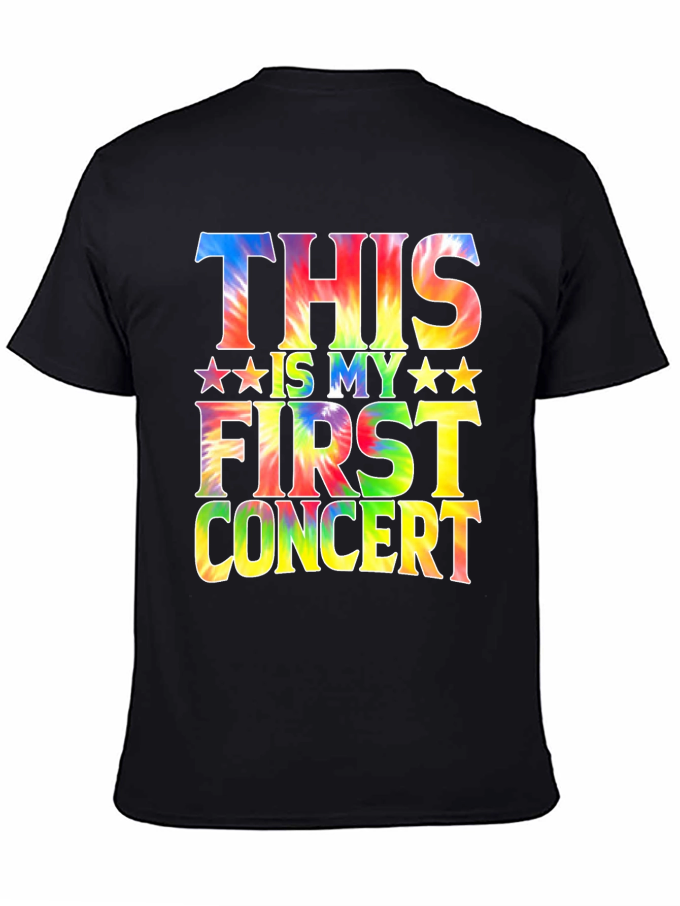 Tie-Dye First Concert Graphic T-Shirt