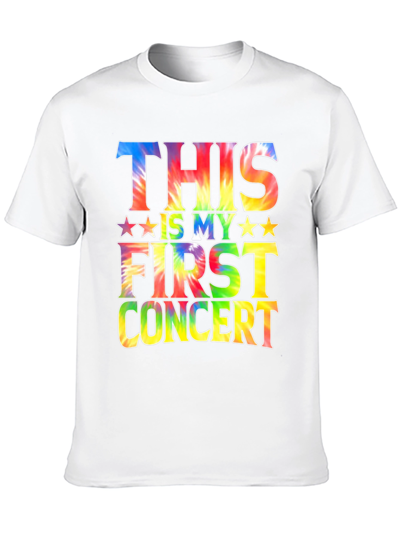 Tie-Dye First Concert Graphic T-Shirt