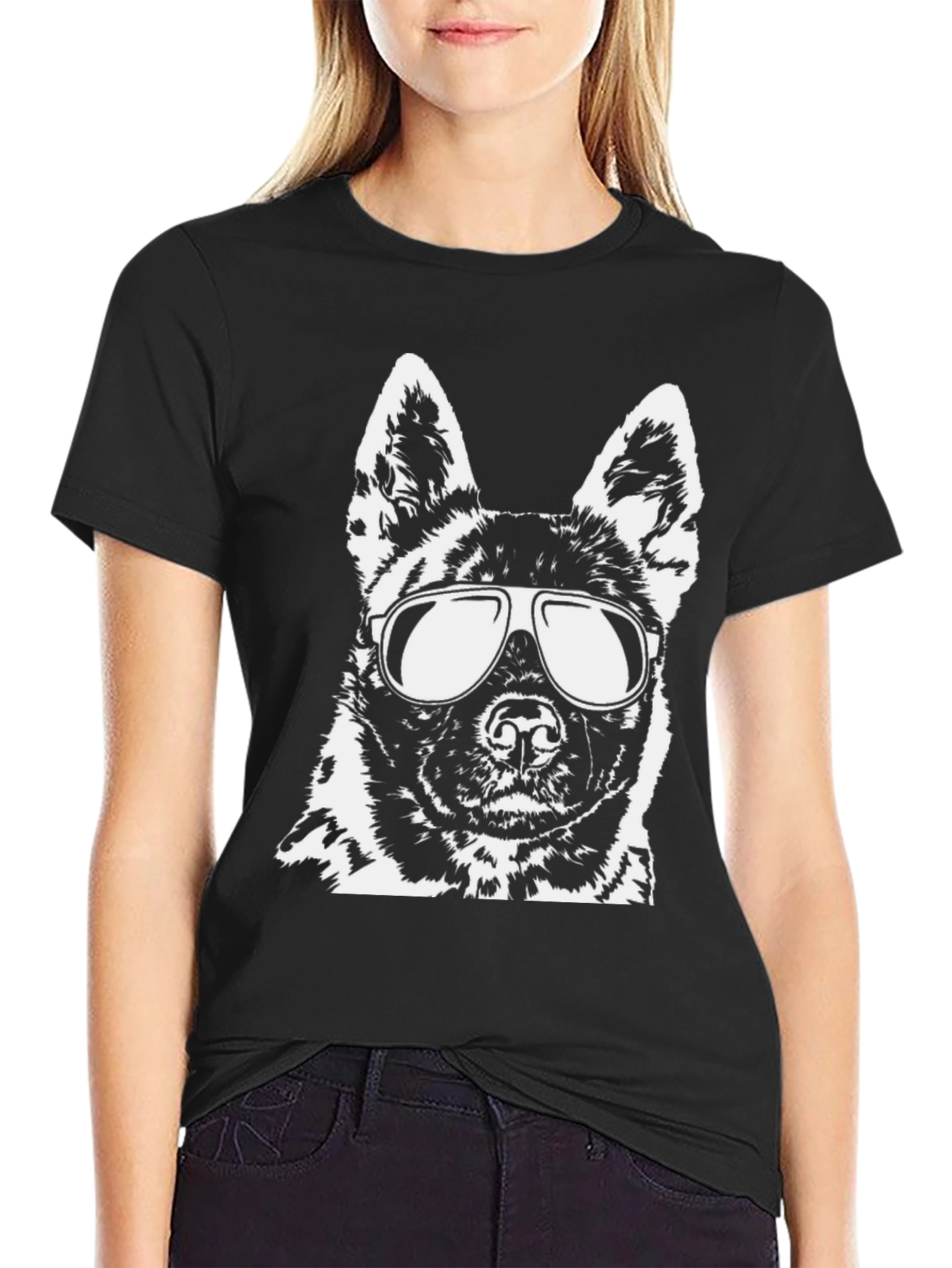 Cool Dog Graphic T-Shirt