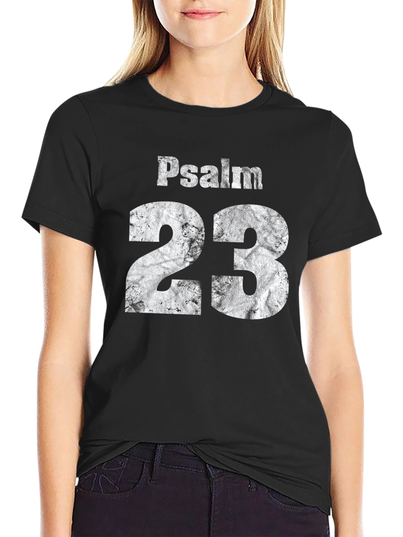 Psalm 23 Graphic Tee - Religious Inspired T-Shirt