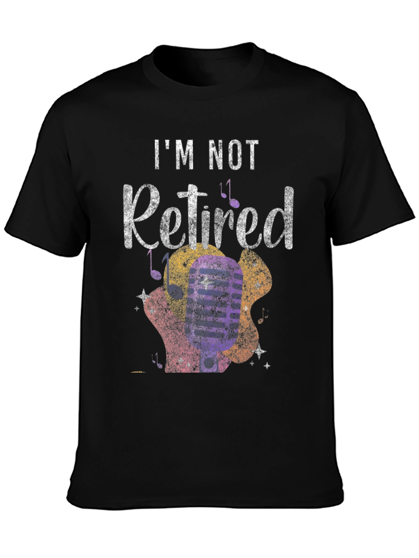 Im Not Retired Guitar T-Shirt