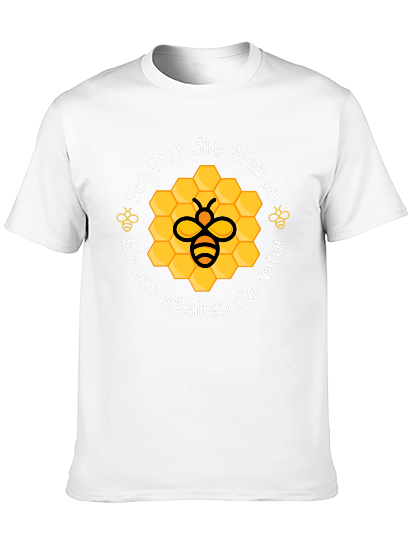 Save the Bees T-Shirt Honeycomb Bee Graphic Tee