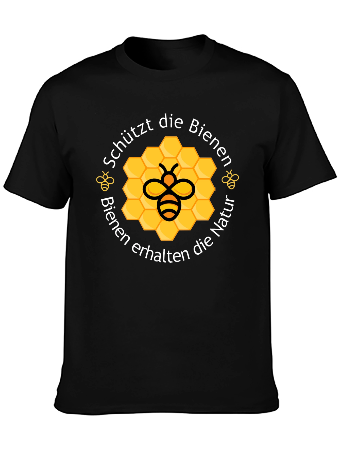 Save the Bees T-Shirt Honeycomb Bee Graphic Tee