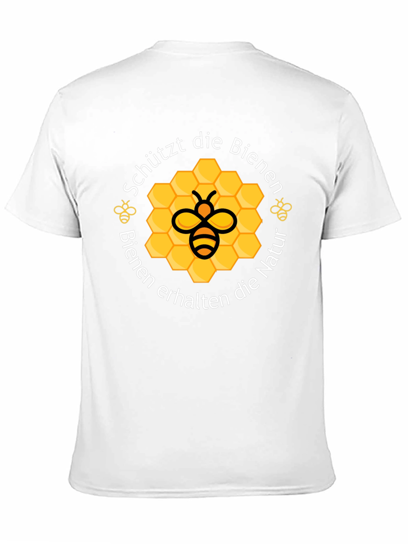 Save the Bees T-Shirt Honeycomb Bee Graphic Tee