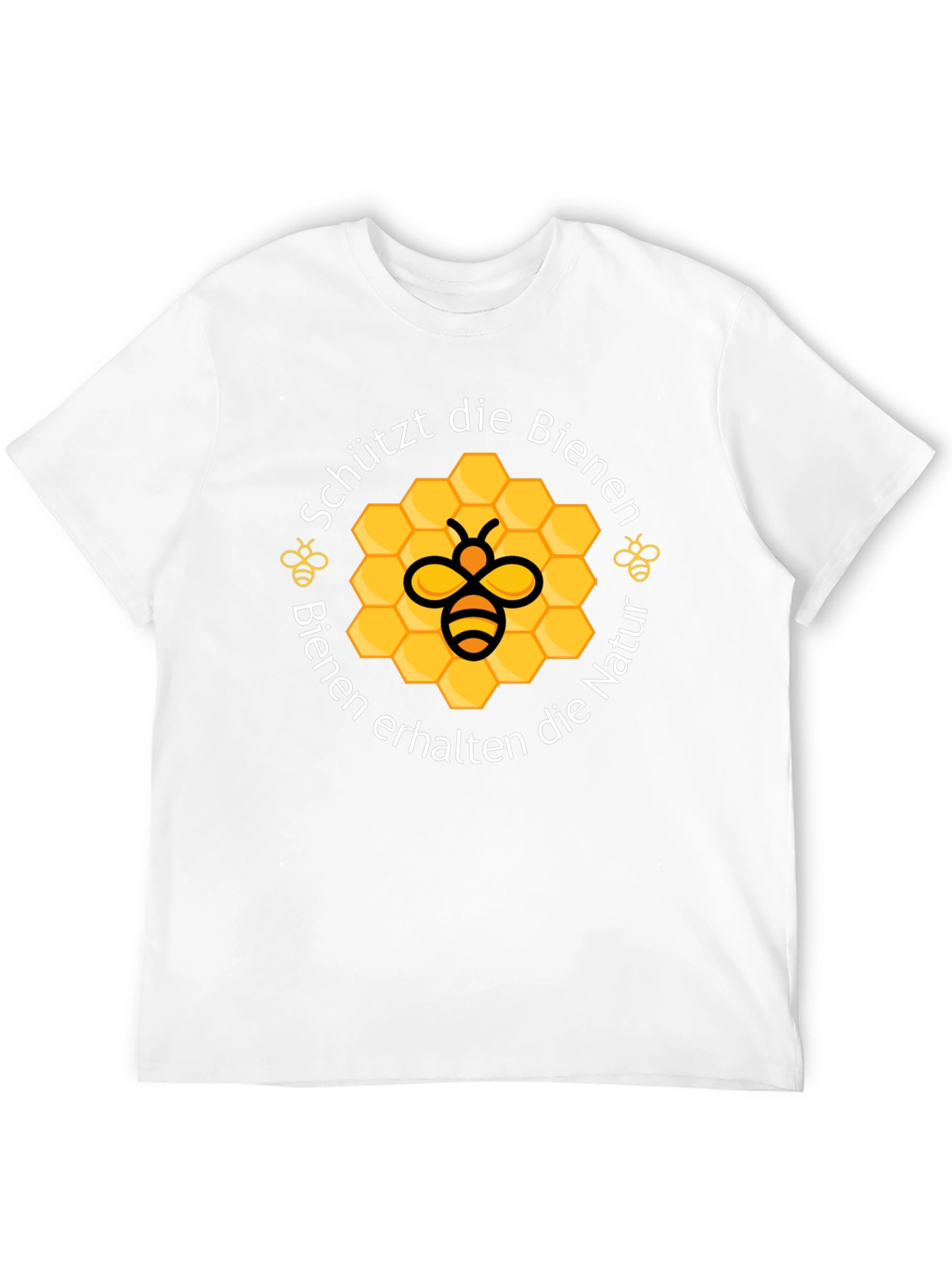 Save the Bees T-Shirt Honeycomb Bee Graphic Tee