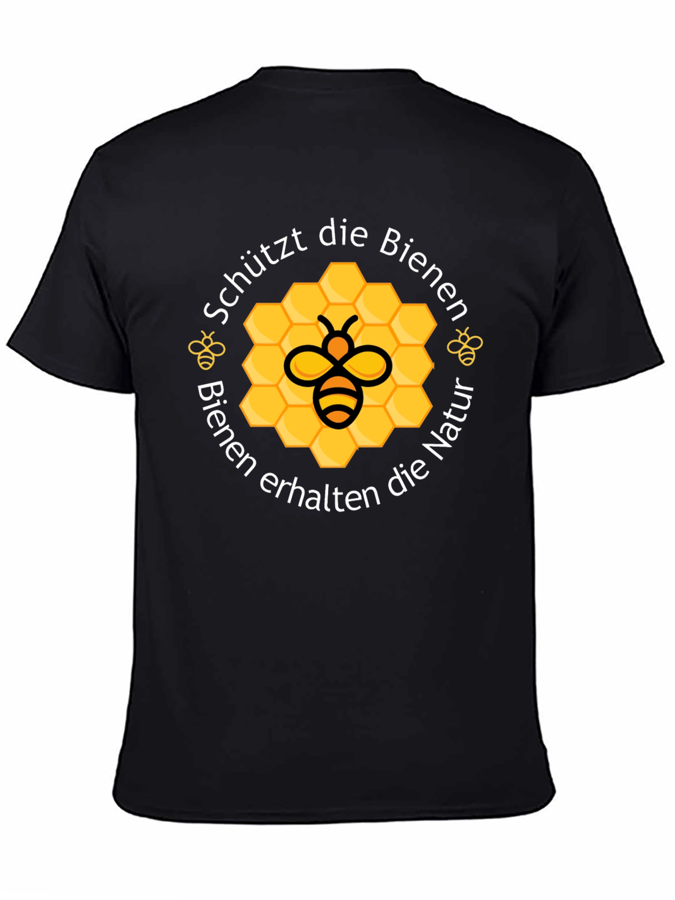 Save the Bees T-Shirt Honeycomb Bee Graphic Tee