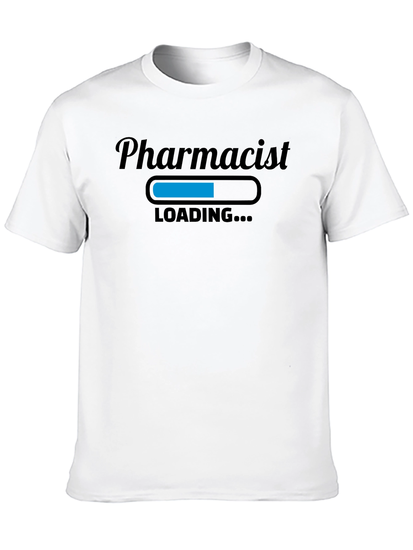 Pharmacist Loading Funny Black T-Shirt