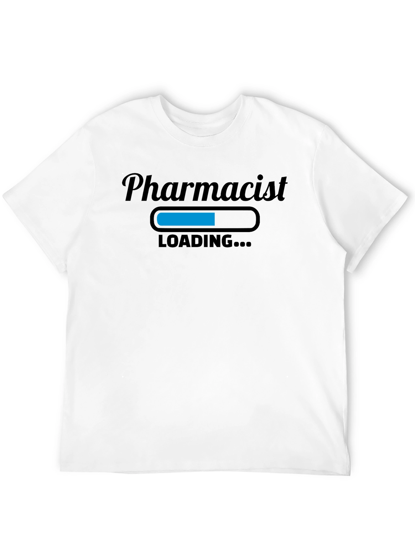 Pharmacist Loading Funny Black T-Shirt