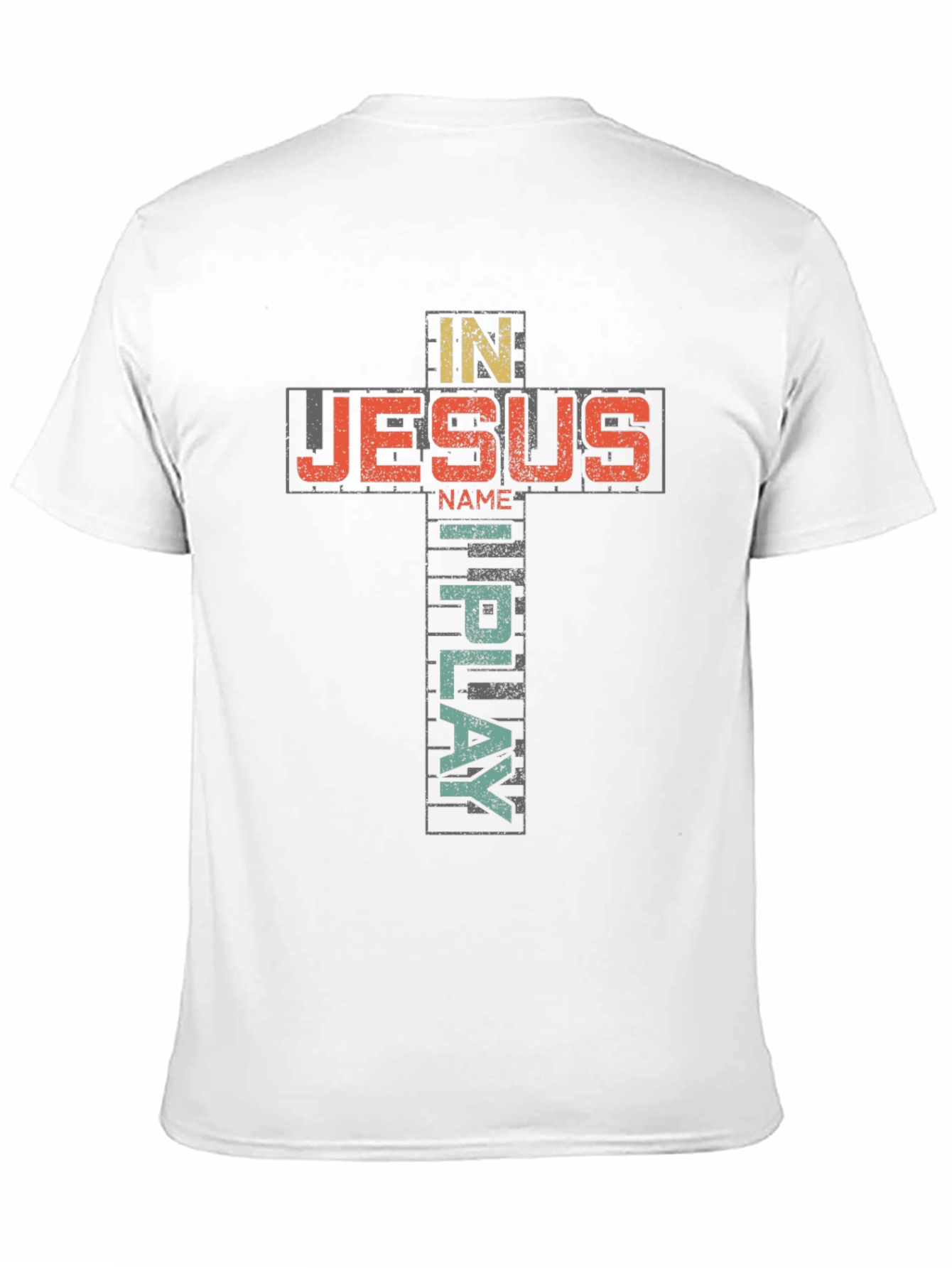 In Jesus Name I Play Graphic T-Shirt