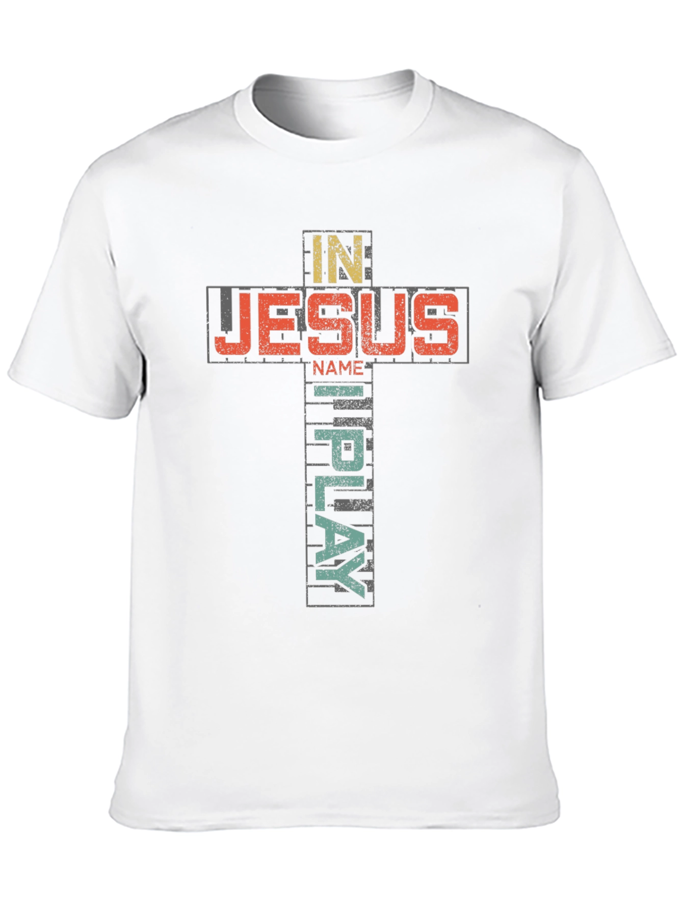 In Jesus Name I Play Graphic T-Shirt