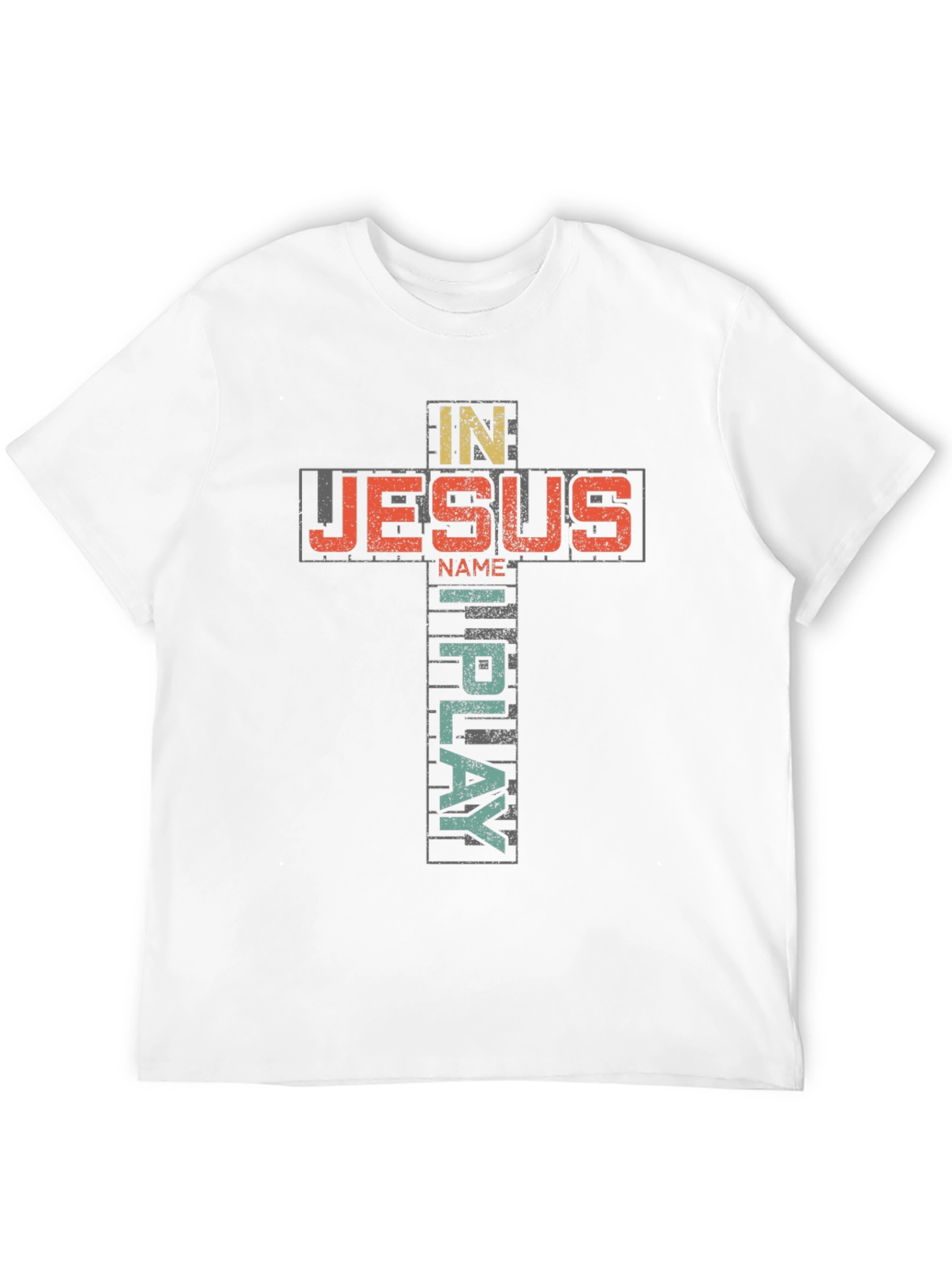 In Jesus Name I Play Graphic T-Shirt