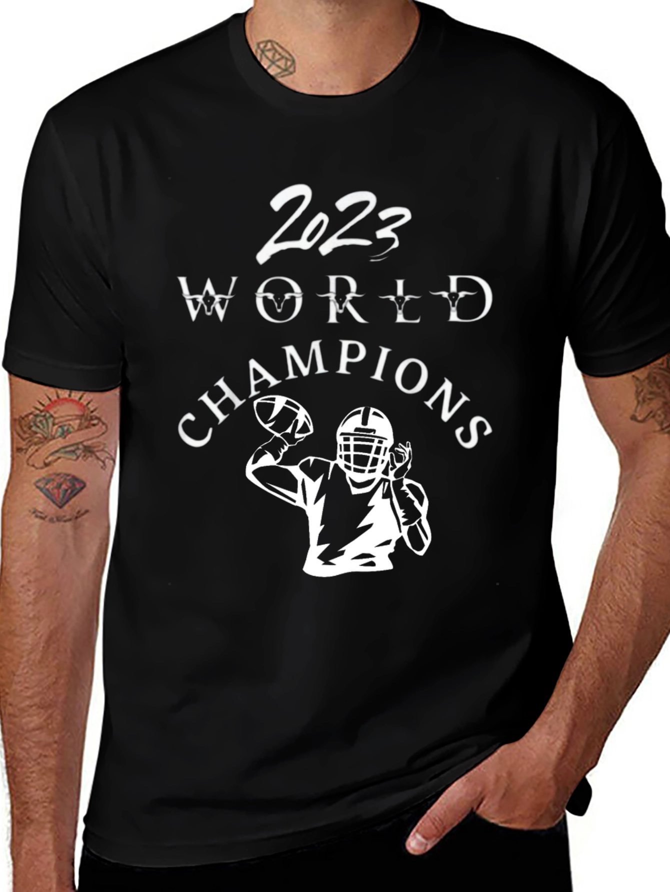 2023 World Champions Football T-Shirt