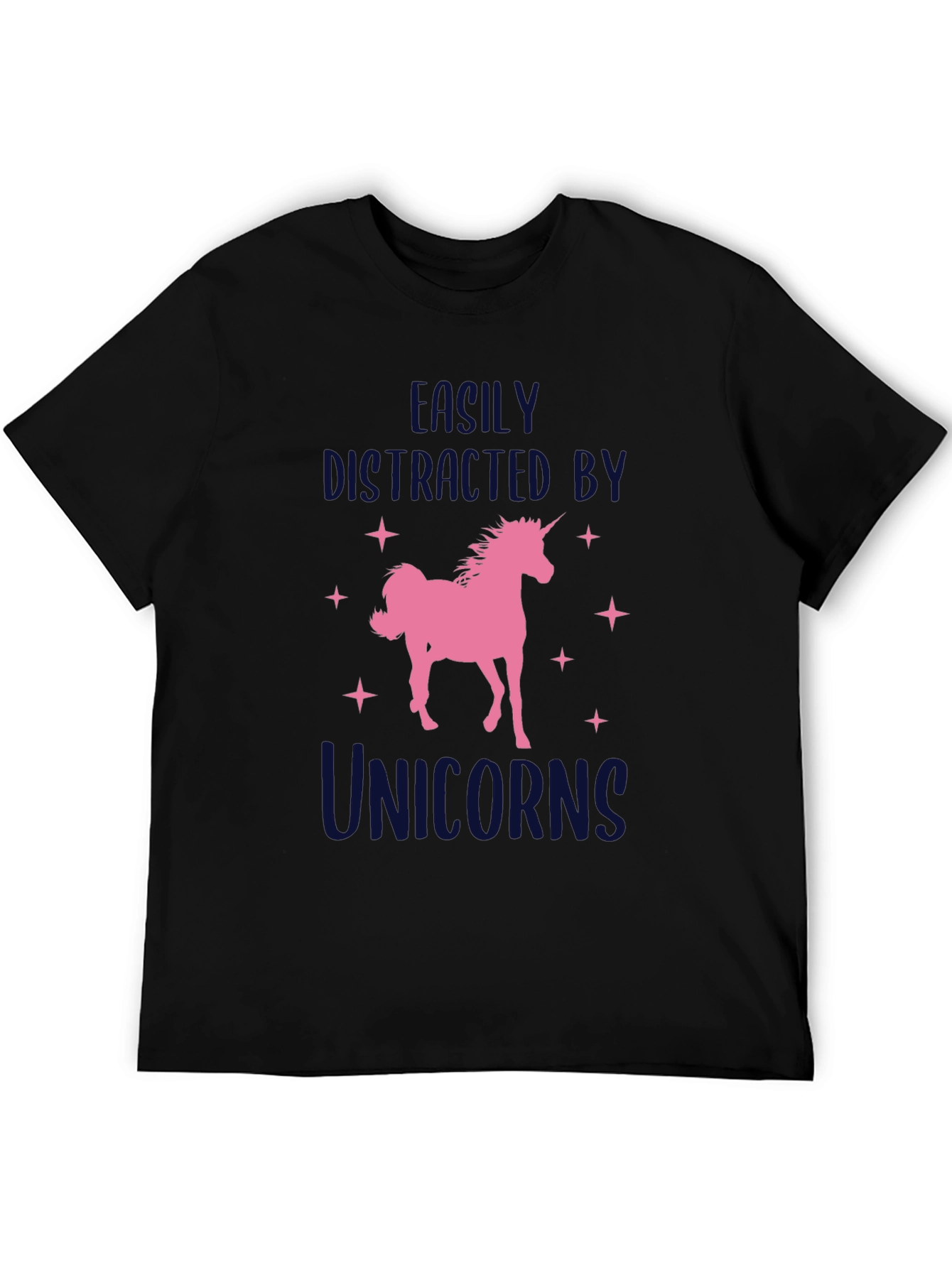 Unicorn Lover T-Shirt - Easily Distracted