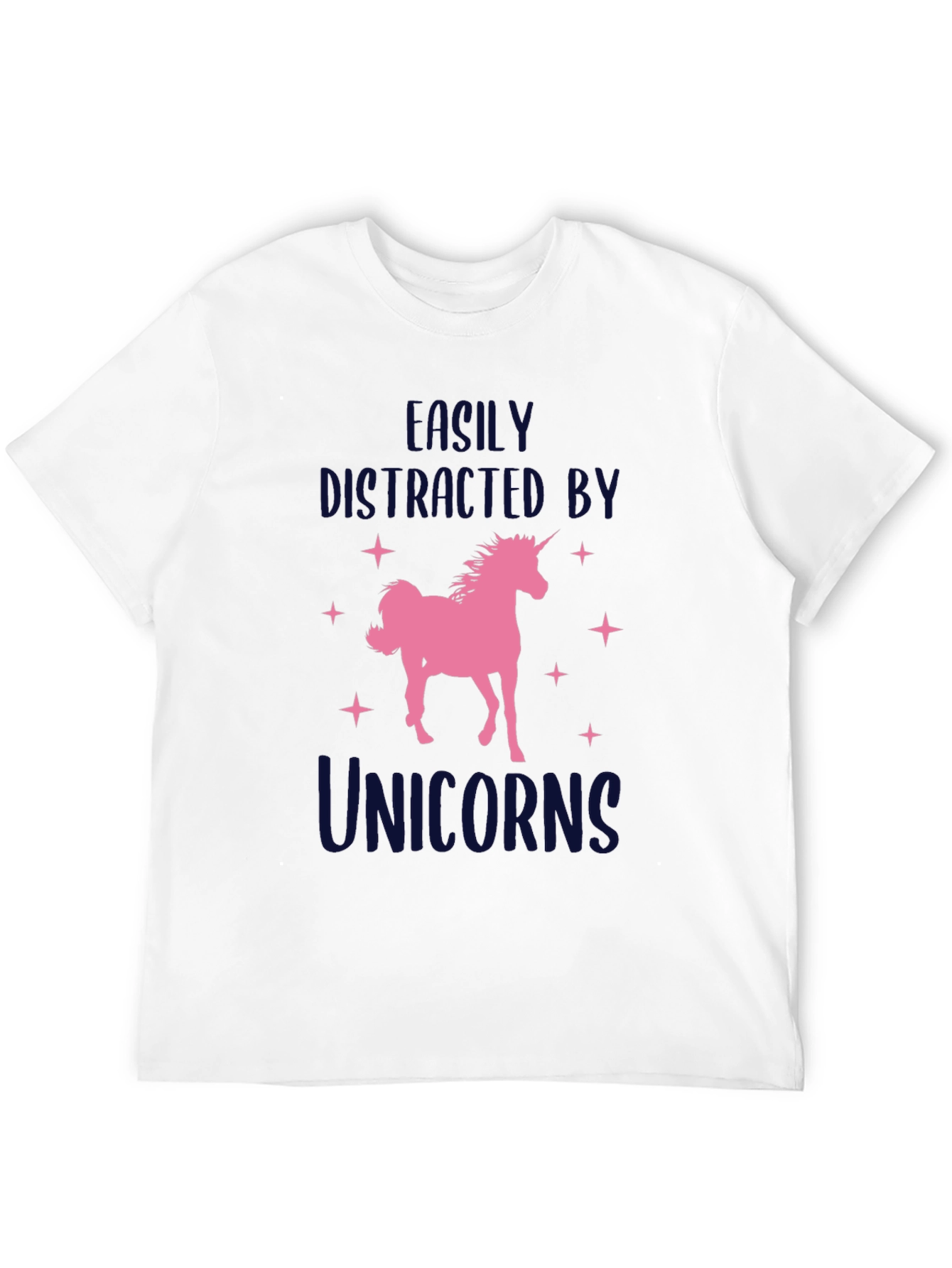 Unicorn Lover T-Shirt - Easily Distracted