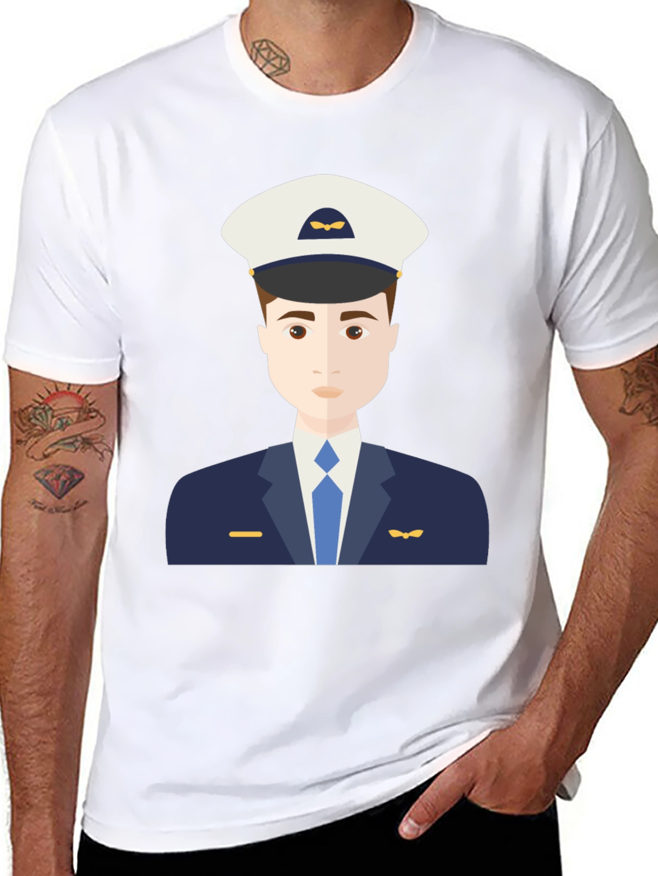 Pilot Graphic Tee - Aviation Enthusiast Shirt