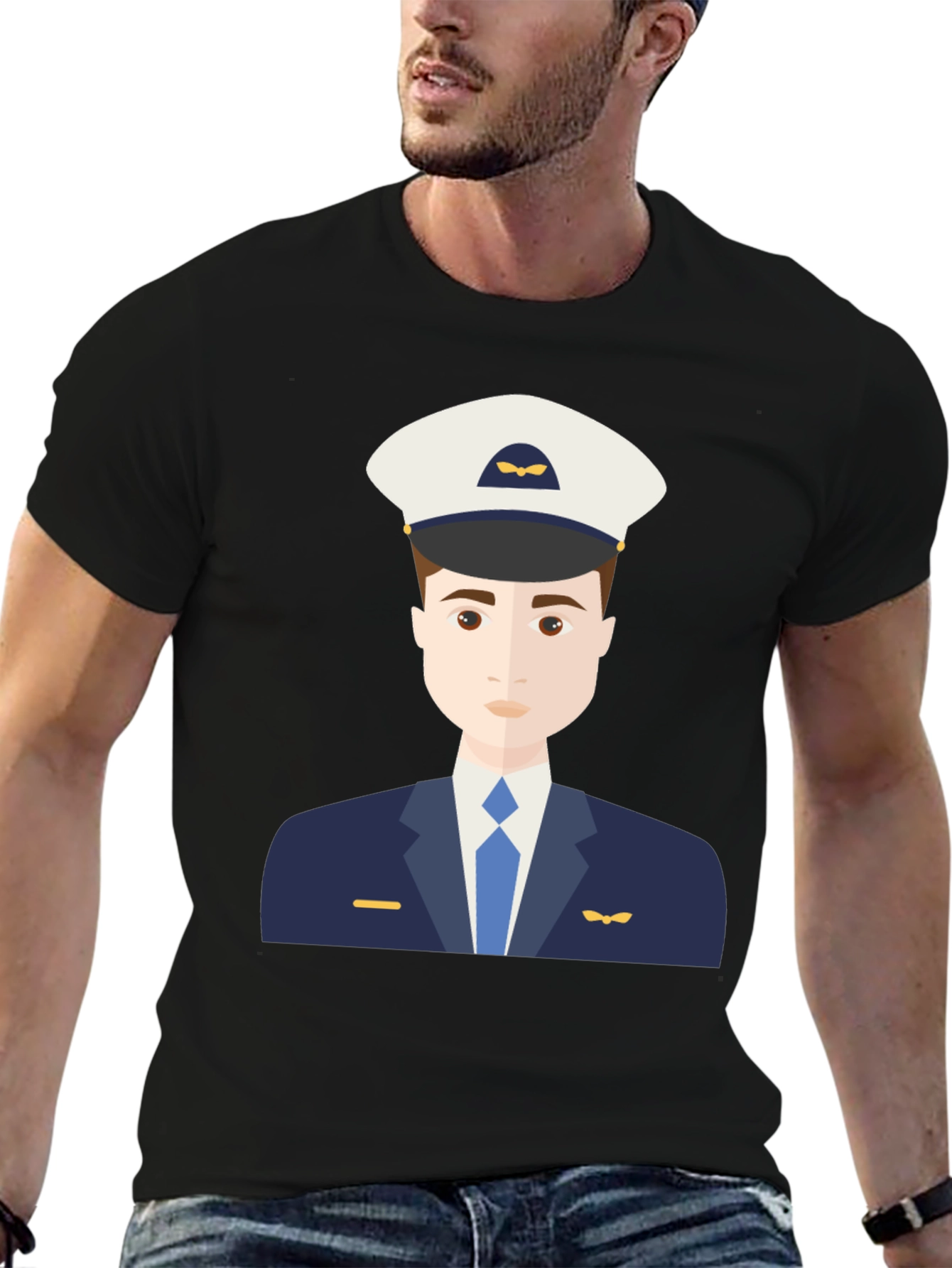 Pilot Graphic Tee - Aviation Enthusiast Shirt